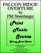 Falcon Ridge Overture Concert Band sheet music cover